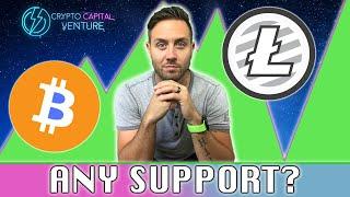 Bitcoin & Litecoin - What Support To WATCH For This Weekend