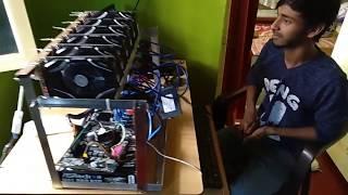 Cryptocurrency - Mining Setup at Bangalore with Client Making Video #HDFr