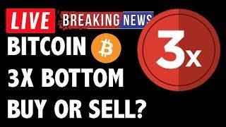 BUY OR SELL THE BITCOIN (BTC) TRIPLE BOTTOM?! CRYPTOCURRENCY TRADING ANALYSIS & NEWS