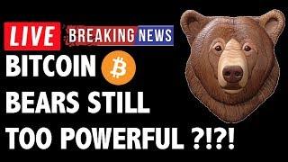 Are The Bitcoin (BTC) Bears Still Too Powerful?! - Crypto Trading & Cryptocurrency Price News