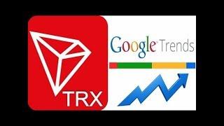 Google Trends Shows TRON $TRX Popularity Has Achieved Viral Crypto Status