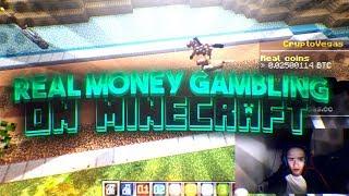 MINECRAFT BITCOIN GAMBLING? MINECRAFT SERVER WITH REAL MONEY GAMBLING!