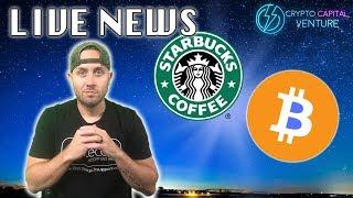 Bitcoin / Starbucks / NYSE Owner News / Bakkt