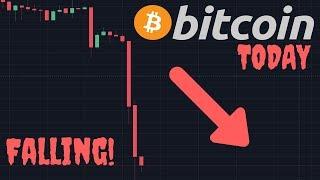 Bitcoin FALLING! Bear Flag Forming? [Bitcoin Today]